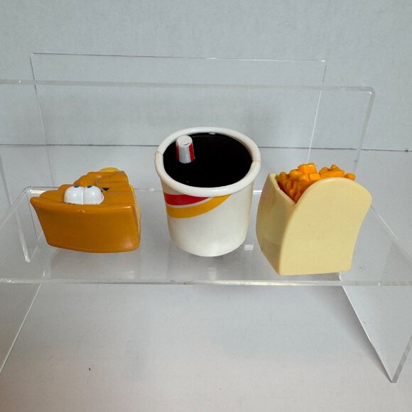 1989 Burger King Lickety-Splits Racers Lot 3 Pie Fries Soda Hallmark Rolling Toy - Picture 3 of 9